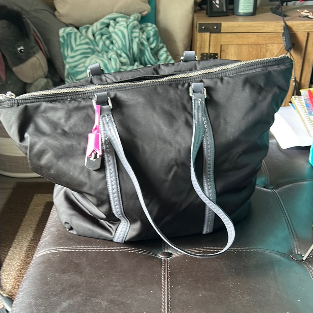 Black Vera Bradley Tote Bag